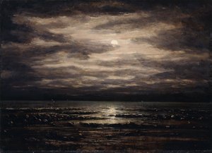 Twilight on Lake Leman in Bon Port