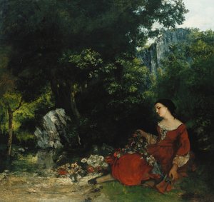 Woman with a Garland, 1856