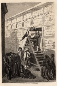 A funeral in Barcelona by Gustave Dore