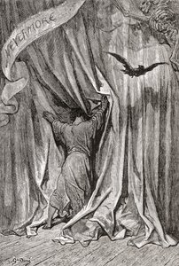 After a Drawing by Gustave Dore for Edgar Allan Poe