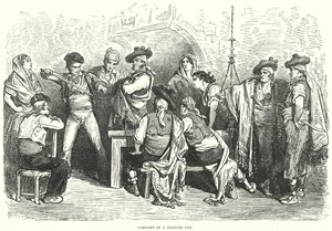 Company in a Spanish Inn