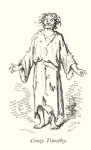 Crazy Timothy by Gustave Dore