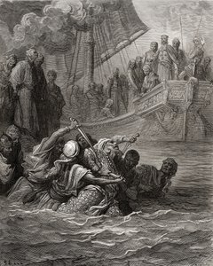 Death of Almoadam, illustration from 