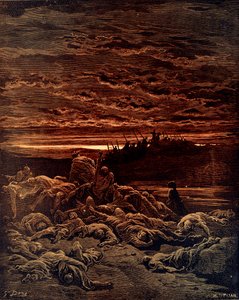 Death of the Sons of Jerubbaal by Gustave Dore