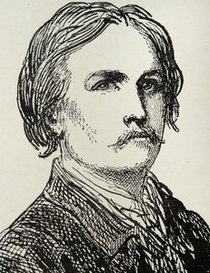 Gustave Doré - 1832-73 French artist and book illustrator engraving after a self portrait sketch by Gustave Dore