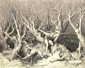 Haste Now, the Foremost Cried, Now Haste Thee Death!, c1890 by Gustave Dore
