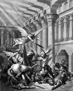 Heliodorus Attempting to Take Treasure from the Temple at Jerusalem, 1865-1866