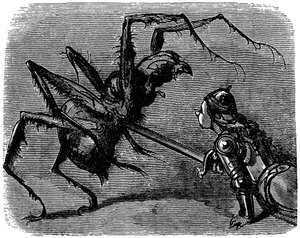 Illustration by Gustave Dore (1832-1883) for Ernest Lepine