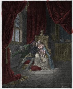 Inferno, Canto 5: Paolo and Francesca, Illustration from 