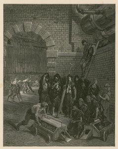 Lambeth Gas Works, London by Gustave Dore