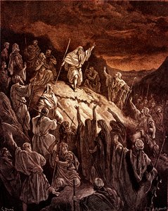 Mattathias Appealing to the Jewish Refugees by Gustave Doré - Bible