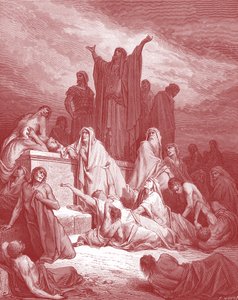 Plague of Jerusalem by Gustave Dore