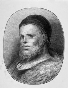 Portrait of Young Rabelais by Gustave Dore