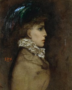 Portrait of the Actress Sarah Bernhardt