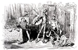 Prologue to the Adventures of Don Quixote by Gustave Dore