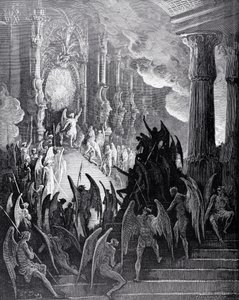 Satan in Council, from Book I of 
