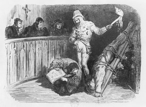 Scene of Inquisition, illustration from the 