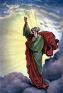 Set of biblical educational Postcards in the 50