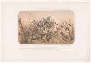 Battle of Melegnano (series: Italian Campaign) by Gustave Dore