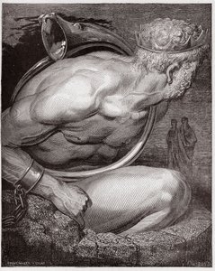 The Divine Comedy, Inferno, Canto 31: Nimrod of the giants (Illustration by Gustave Dore)