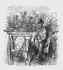 The Flower Hawker, 1872 by Gustave Dore