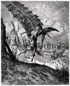 The Ingenious Hidalgo Don Quixote of the Channel by Gustave Dore
