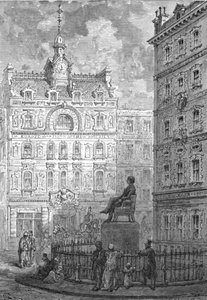 The Monument to George Peabody