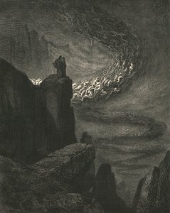 The Stormy Blast of Hell with Restless Fury Drives the Spirits On, c. 1890 by Gustave Dore