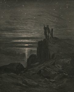 Thence issuing we again beheld the stars
