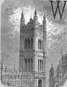 Victoria Tower, 1872