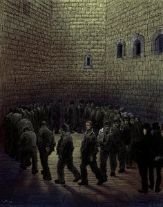 Victorian London Prison by Gustave Dore