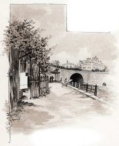 Customs office on the Quai de Valmy, Canal Saint-Martin, Paris from 