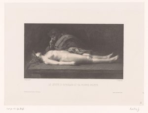 Levite of Ephraim and His Dead Wife by Gustave Fuchs