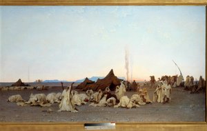 Evening Prayer in the Sahara Desert (detail)