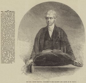 The Reverend Henry Melvill, Chaplain to Her Majesty and Canon of St Pauls by Gustave Janet