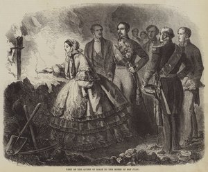 Visit of the Queen of Spain to the Mines of San Juan by Gustave Janet