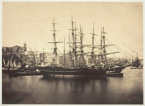 Ships in the Harbor at Sète