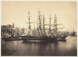 Ships in the Harbor at Sète