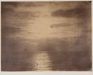 Solar Effect in the Clouds--Ocean by Gustave Le Gray