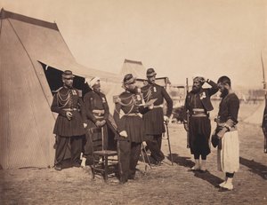 Zouaves, Camp de Châlons, 1857