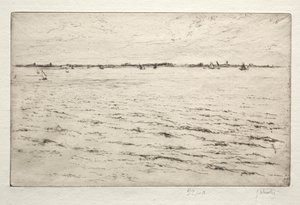 L. Th. de la Ris view of the Pallice by Gustave Leheutre