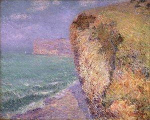 Cliffs at Grainval by Gustave Loiseau
