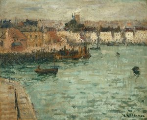 In Front of the Port of Dieppe
