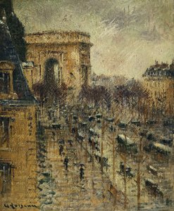 The Arc de Triomphe
