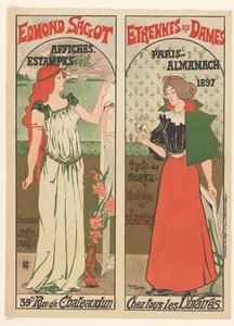 Poster of Edmond Sagot by Gustave Marie