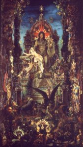 Jupiter and Semele by Gustave Moreau