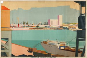 Loading the Oranges at Cape Town, from the Series 