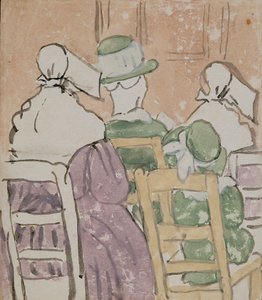 Figures in Church by Gwen John