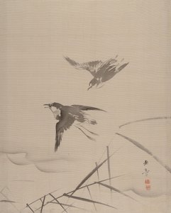 Small Birds and Bamboo