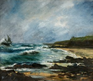 Wreck of the Russian ketch Julerneck off Marsden Cliffs